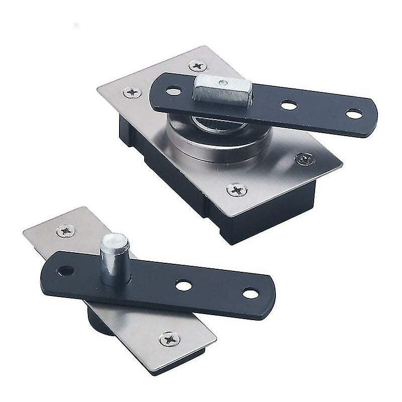 Crea - Charnières pivotantes de porte Charnières robustes pour portes en bois Système de charnière pivotante de porte Murphy en acier inoxydable à