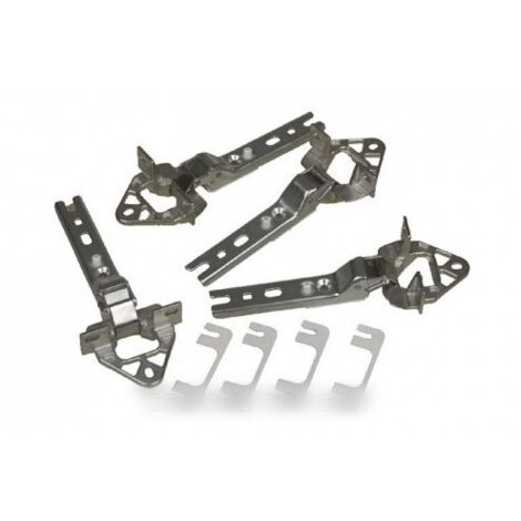 Charnières porte 4 pièces pour Réfrigérateur, Congélateur BOSCH 00268700