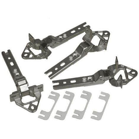 CHARNIERES PORTE REFRIGERATEUR 4 PIECES POUR REFRIGERATEUR SIEMENS - 268700