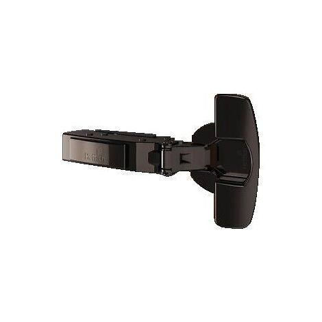 Charnières Sensys amorties Obsidien - 110° - 8646i - à visser - entraxe 52 - coudure 0 - HETTICH