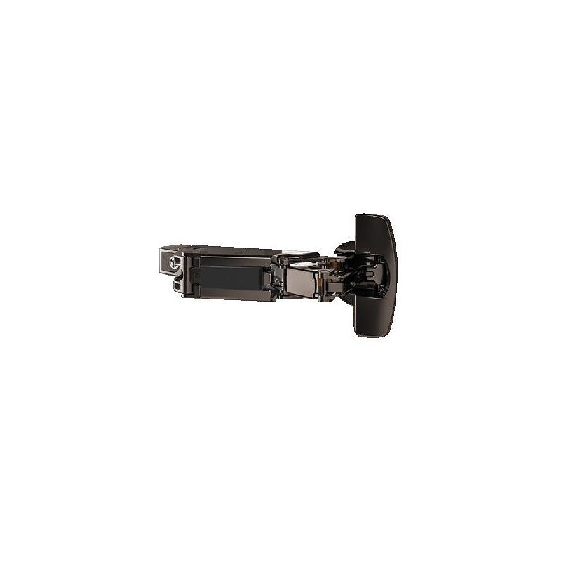 Charnières Sensys amorties Obsidien - 165° - 8657i - coudure 9,5 - entraxe 45 mm - manchon à expension - HETTICH