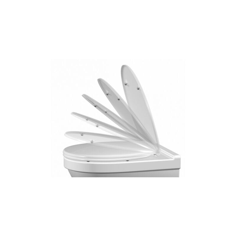 Pagette - Charnières de siège wc format pergamon