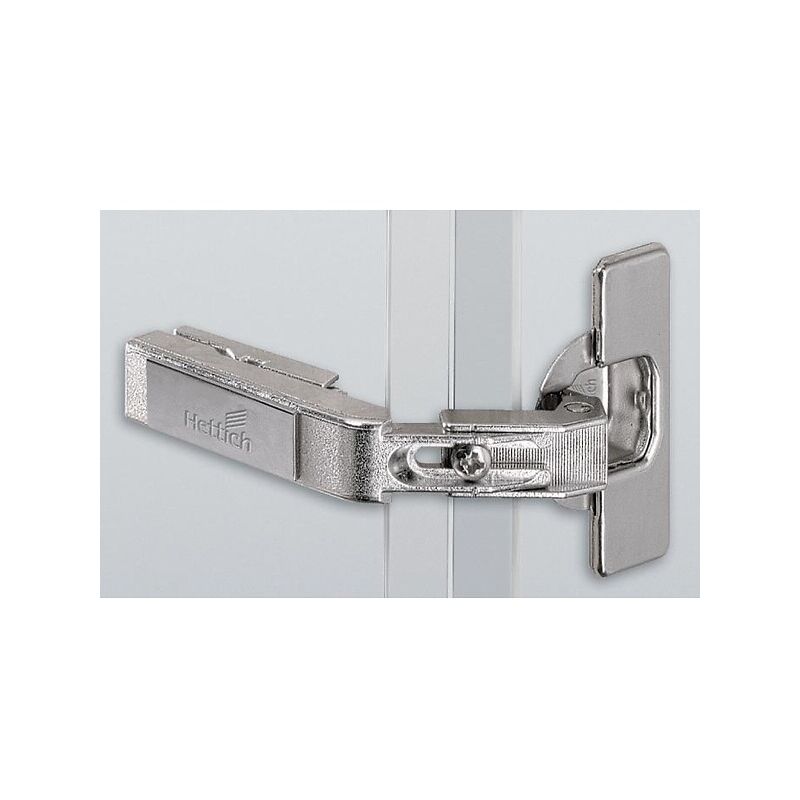 Hettich - Charnières pour portes pliantes de meuble d'angle - 50/65° - à visser - entraxe 52 - par 50