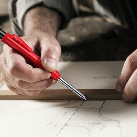 Charpentier dessin dessin crayon marqueur métallique réglable