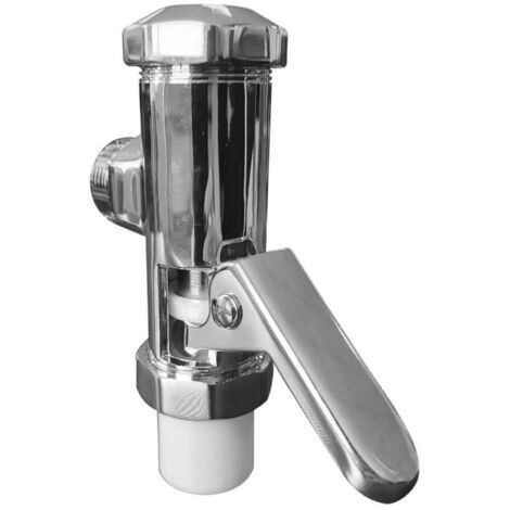 CHASSE D'EAU AUTOMATIQUE. CENDRES CHROMÉES - HP/AHS CH