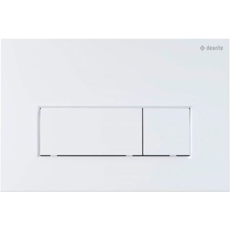 Chasse d'eau de WC deante Slim design ultra-plat plastique durable