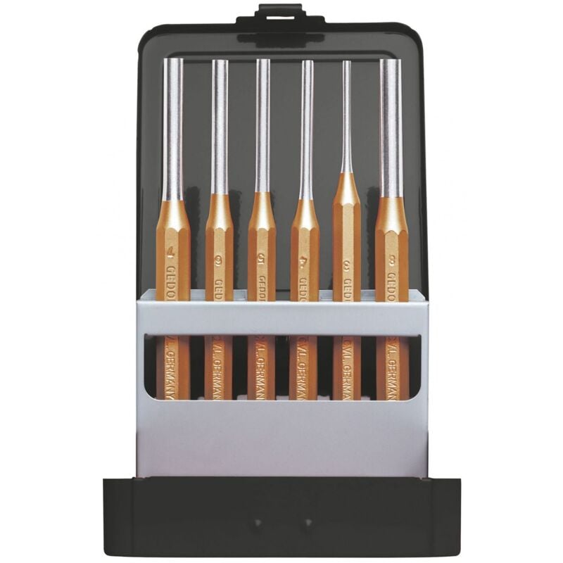 Red 3300823 - jeu de pilotes de broche D.3-8mm cassette 6 pcs. , R90200006 - Gedore