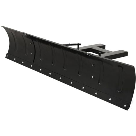 Chasse-neige pour chariot élévateur 200x48 cm Noir