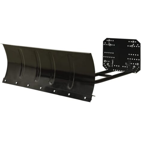 Chasse-neige pour VTT 115x38 cm Noir vidaXL - N/A