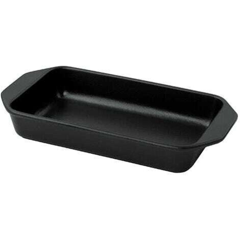 Chasseur Cast Iron Matt Black Roasting Dish 26 x 13 x 4cm