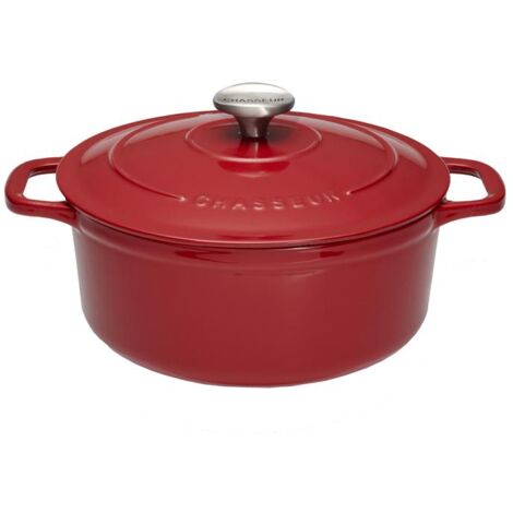 Chasseur - Cocotte ronde 18 cm rouge