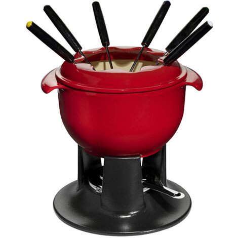 Chasseur - Service à fondue Tulipe rouge 21 cm