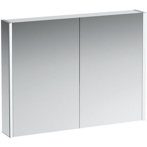 Châssis 25 armoire de toilette, éclairage vertical, arrêt