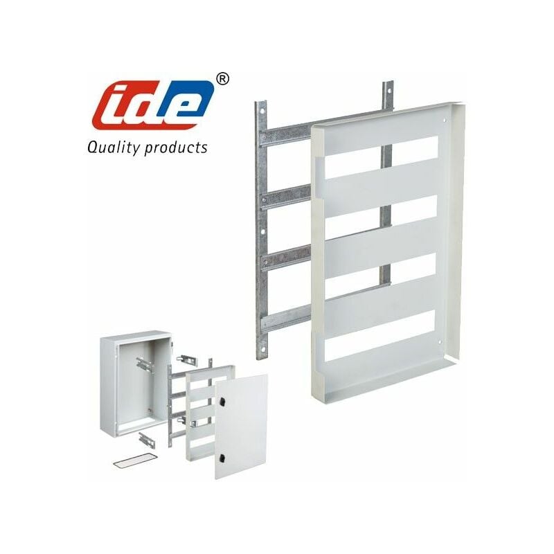 IDE - Châssis modulaire pour coffret Argenta - Dimensions - (HxL) 300x300mm -Prof 150-200 - 22mod