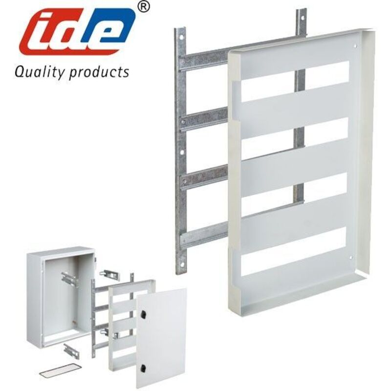IDE - Chassis Modulaire 5 Rangées De 22 Modules Pour Armoire Argenta Gn7050 Profondeur 150-200mm