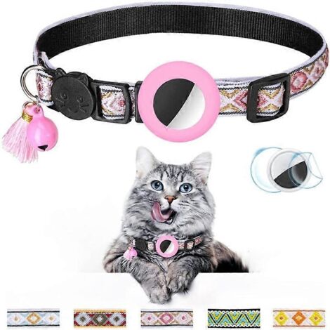 Chat à Collier Cassable Réfléchissant Chien Chat GPS Tracker Accessoire Animal