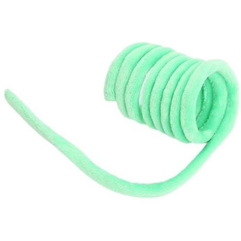 Chat coloré pour chat, jouet ressort amusant, accessoire interactif pour animaux, action ludique avec herbe à chat, tube vibrant pour félin.