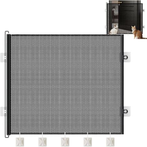 chat intrieur grille de scurit tlescopique pour animaux de