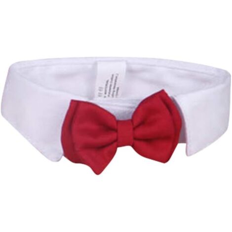 Chat Noeud Papillon Collier Rouge Arc Collier de Chat réglable Formelle Animal de Compagnie Noeud Papillon Collier Cravate pour Chiens et Chats