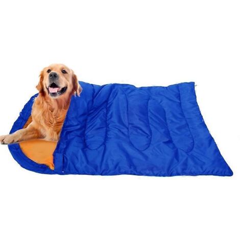 Chat pour chat chien lit de repos chaud sac de couchage randonnée pour petits chiots et chatons, couchage doux portable pour animaux de compagnie.