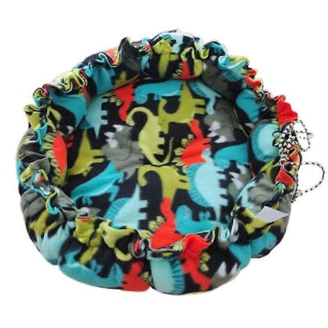 Chat rond pour chat avec cordon de serrage, panier pour chiot, tapis d'hiver chaud pour chat, taille XL-14, literie confortable et douillette.