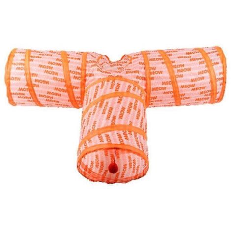 Chat tunnel pliable pour chaton grand tube de jeu 2/3/4 voies jouet été chat accessoire couloir pliant