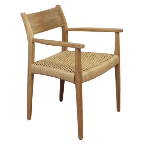 CHATHAM - poltrona impilabile in teak