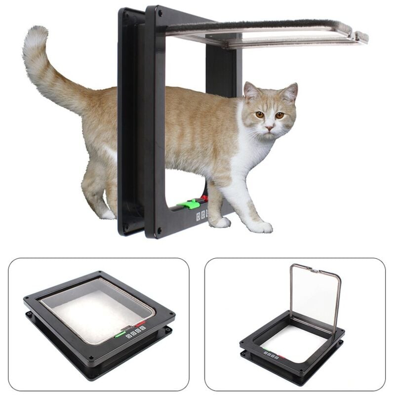 Chatière chatière micropuce porte pour chat moustiquaire cadre de porte