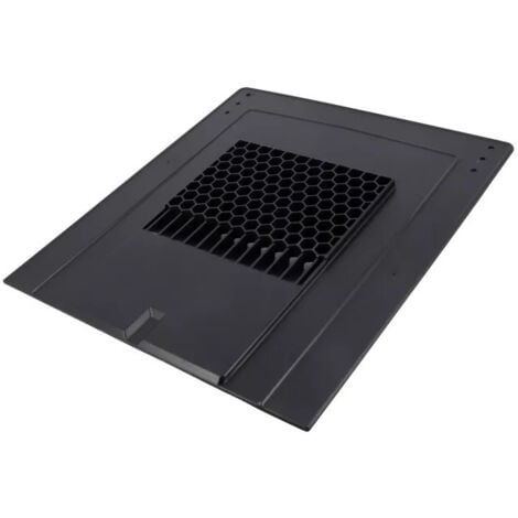Chatière de ventilation Nicoll TAC145 145cm2 gris anthracite matériausynthétique anti-UV