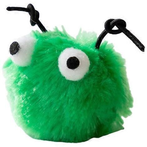Chatons adorent jouer - Peluche balle pour chat Pompom Balle de jeu 6cm 3 couleurs aléatoires