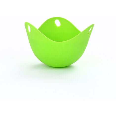 Chaudière à œufs antiadhésive, ensemble d'ustensiles de cuisine, poêle à œufs, moule à crêpes, Gadgets de cuisine, poêle à œufs pochés, 4 pièces（vert）