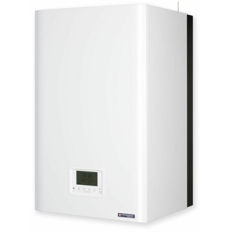 chaudlere murale gaz basse temperature mixte instantanee frisquet hydromotrix evolution visio 25 kw ref. b4aa25020