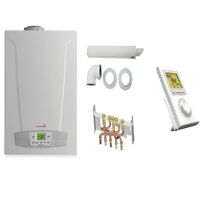 Chaudi?re murale gaz ELM LEBLANC Megalis condens GVAC 25-1M 24 kw sanitaire et chauffage - plusieurs configurations
