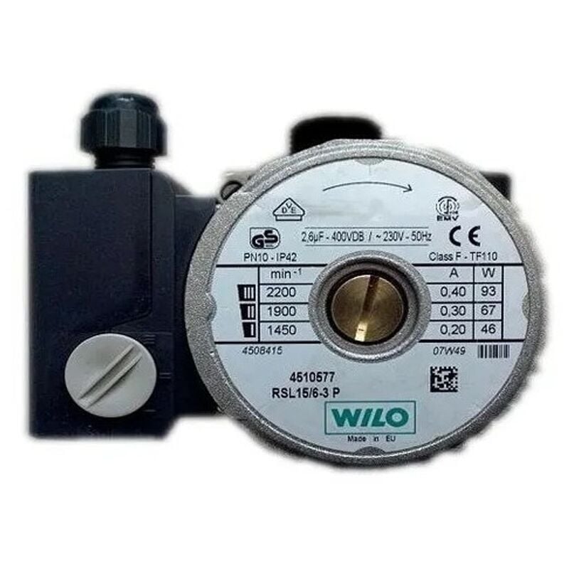 Wilo RSL15.6 Saunier Duval Thelia30e 05600400 Pompe de circulation