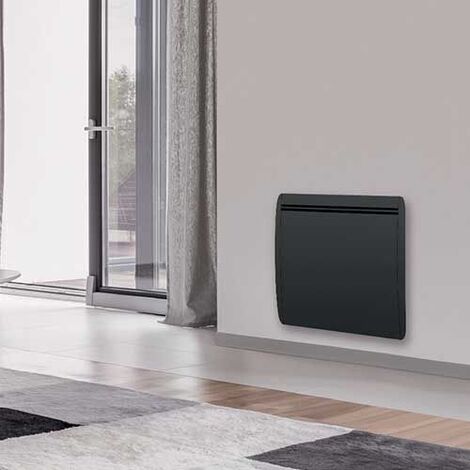 CHAUFELEC WOODY RADIATEUR À INERTIE DOUBLE TECHNOLOGIE HORIZONTAL GRIS 1000W - BJN2543FDHS