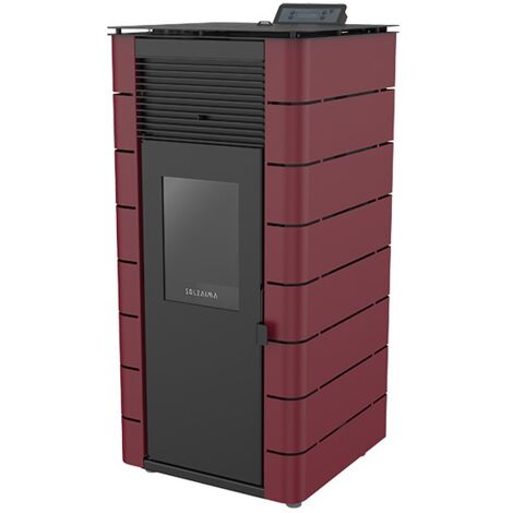 Chauffage à air 10 KW HIMALAIA - SOLZAIMA Couleur : Bordeaux