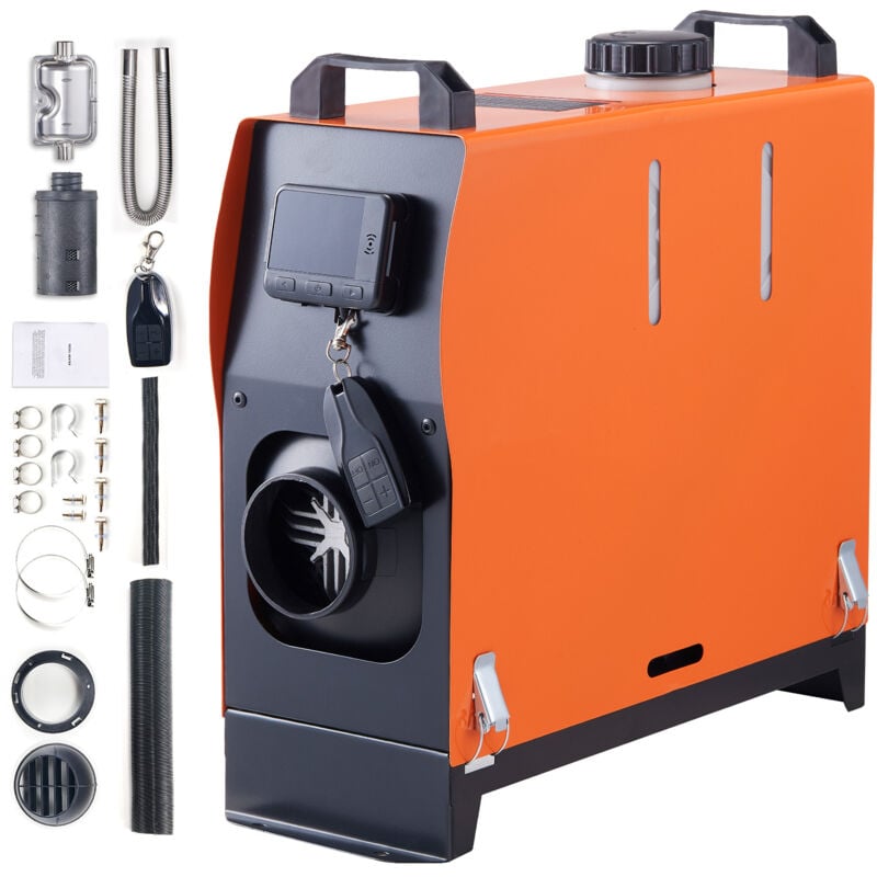 Mophorn - Chauffage à air diesel12 v 5 kW, tout-en-un avec télécommande lcd, pour utilisation en intérieur de voiture ou de camping-car
