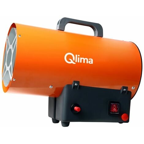 Chauffage à air forcé au gaz GFA 1015 19x38x30,5 cm Orange Qlima - Orange