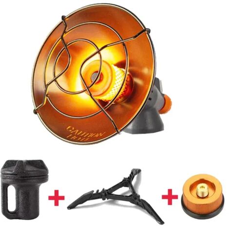 Chauffage à gaz d'extérieur portable pour tente de camping, réchaud de survie portable