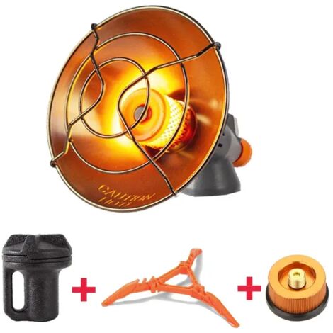 Chauffage à gaz d'extérieur portable pour tente de camping, réchaud de survie portable
