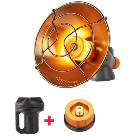 Chauffage à gaz d'extérieur portable pour tente de camping, réchaud de survie portable
