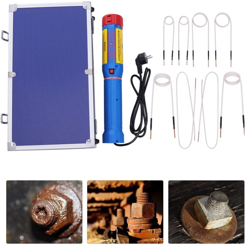 Senderpick - Chauffage à induction magnétique, outil d'induction sans flamme pour enlever les vis, combiné de chauffage à induction