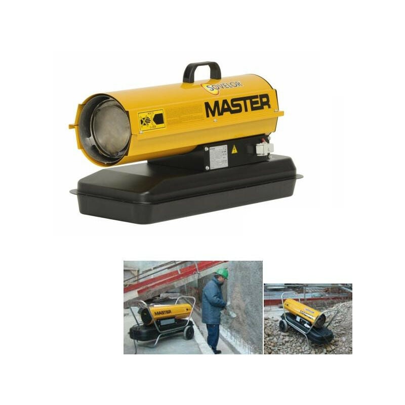 Sovelor - Chauffage Mobile au Fuel combustion directe 20kW - B70CEDP