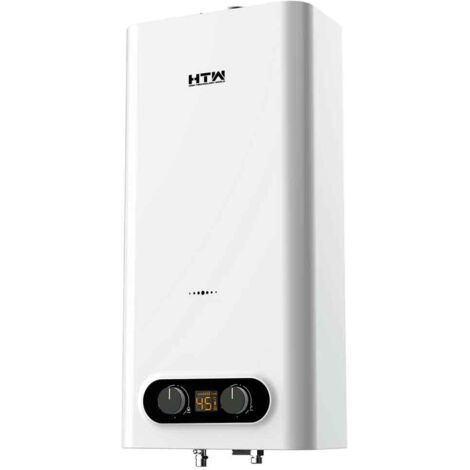 Chauffage au gaz 14 Litres Atmosphérique Automatique OBI - HTW  Type de gaz: GPL (gaz butane)