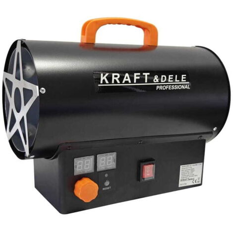 Chauffage au gaz 25 kW + Thermostat + Réducteur KD11700