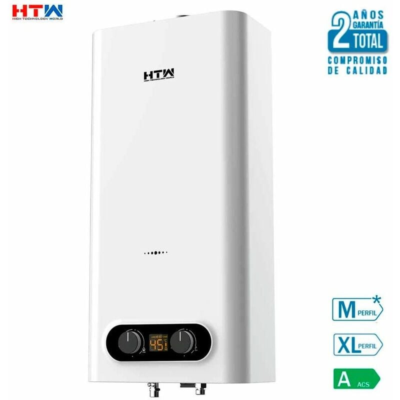 HTW - Chauffage au gaz naturel 11 Litres Atmosphérique amz