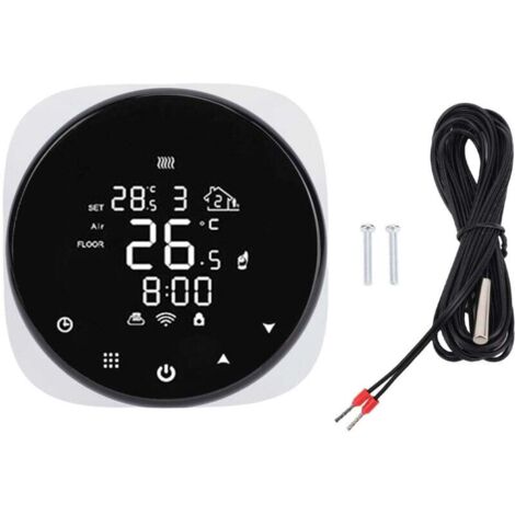 Chauffage au sol Thermostat intelligent téléphone portable télécommande murale WiFi pour radiant.