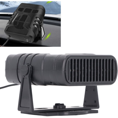 Chauffage Auto Portable 12V avec Panneau Solaire 50W - Dégivreur et Défumoir Écologique pour Voiture et Abri pour Animaux