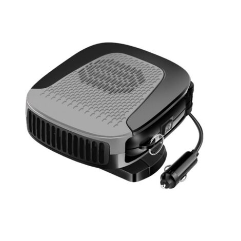 Chauffage Automobile - Refroidissement 2-en-1 - 12 V 150 W - Pour Désembuage Déglace Pare-Brise - Prise Allume-Cigare - 1 Pièce