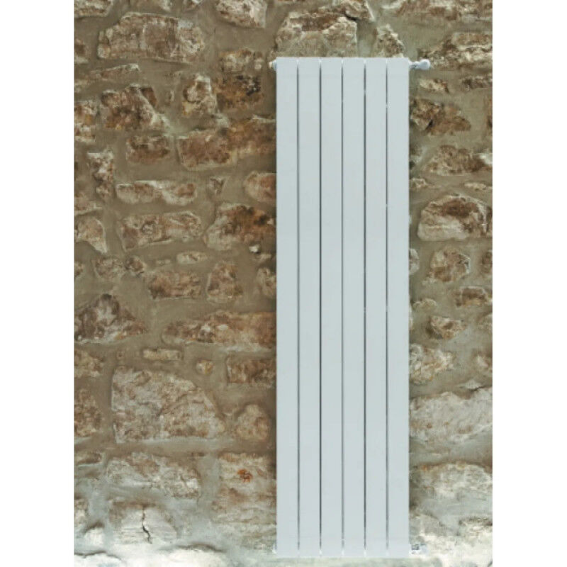 Chauffage central aluminium 300W oscar 1800, 1 élément hauteur 1846 mm, blanc